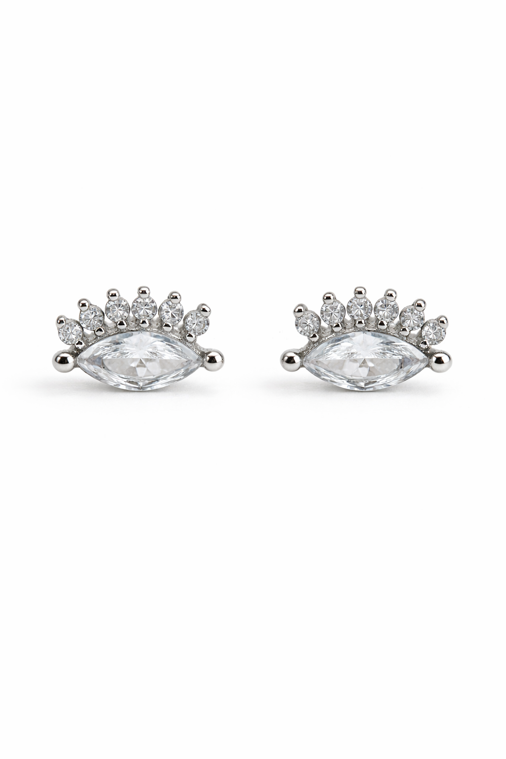 Kensington Eye Earrings – 18k Gold - Rubielle London