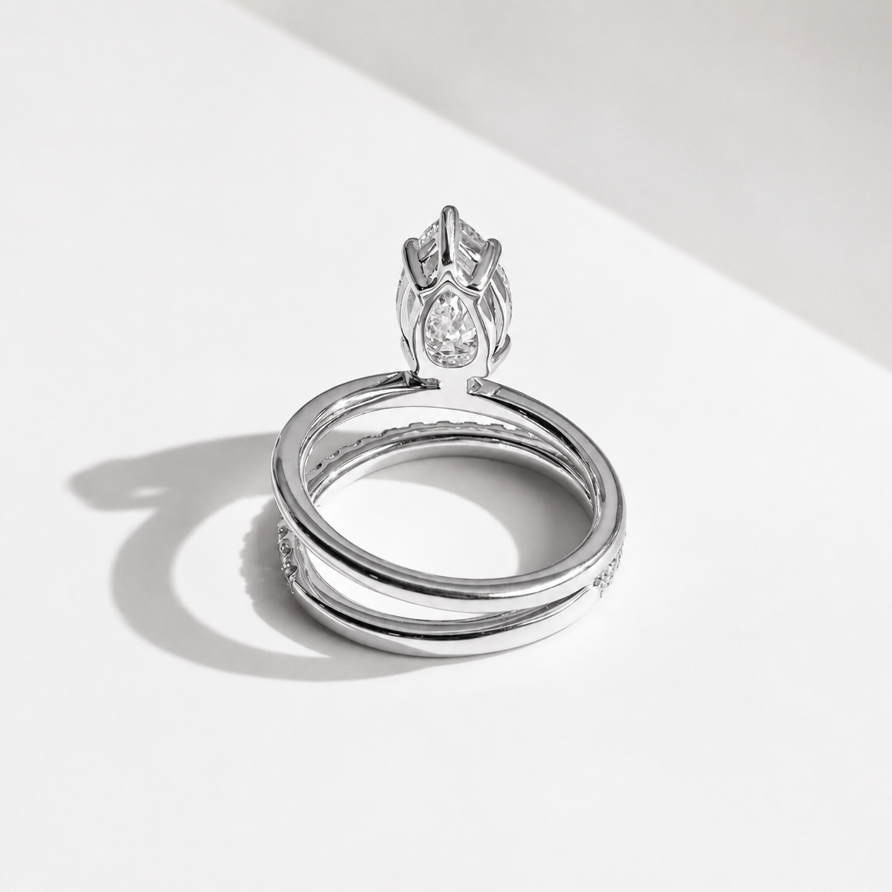 Ashbourne Moissanite Ring - Rubielle London