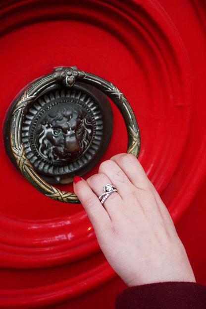 Diana Moissanite Ring