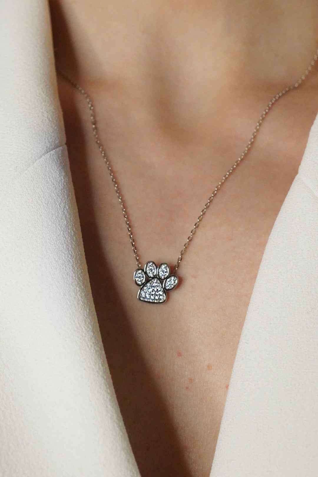 Windsor Paw Necklace