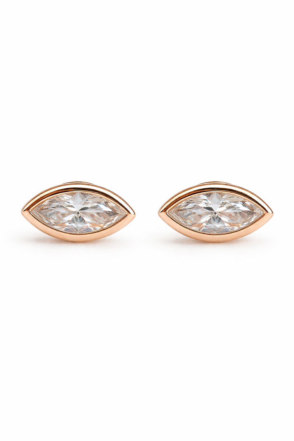 The Sandringham Marquise Earrings - Rubielle London