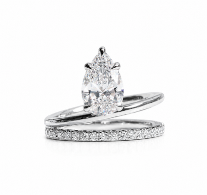 Ashbourne Moissanite Ring - Rubielle London