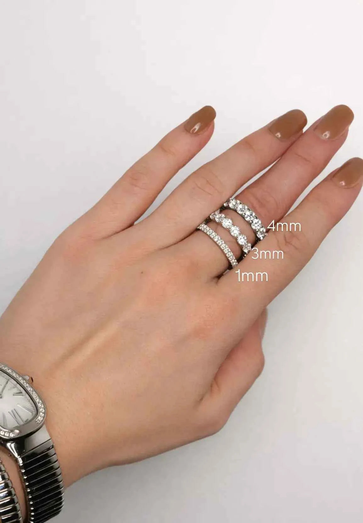Anne Pavé Band 3mm