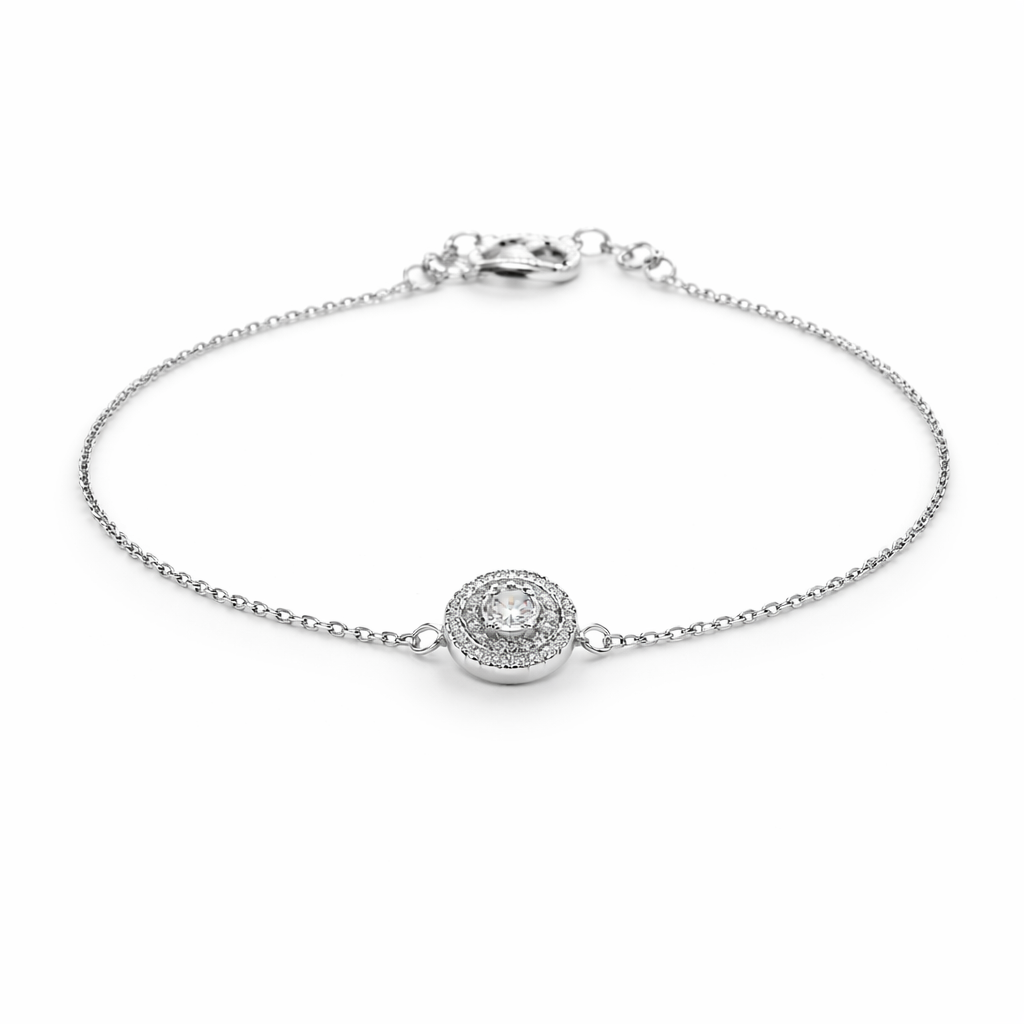 Regent Halo Bracelet - Rubielle London