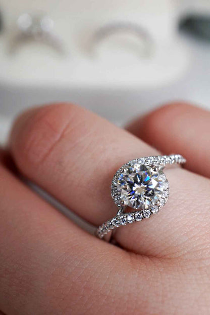 Diana Moissanite Ring