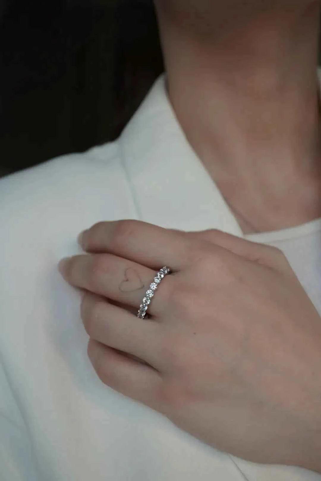 Anne Pavé Band 3mm