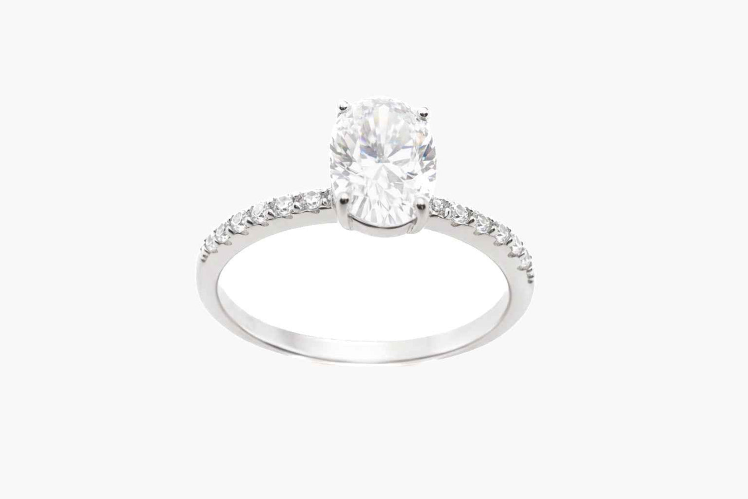 Regency Solitaire Oval Ring