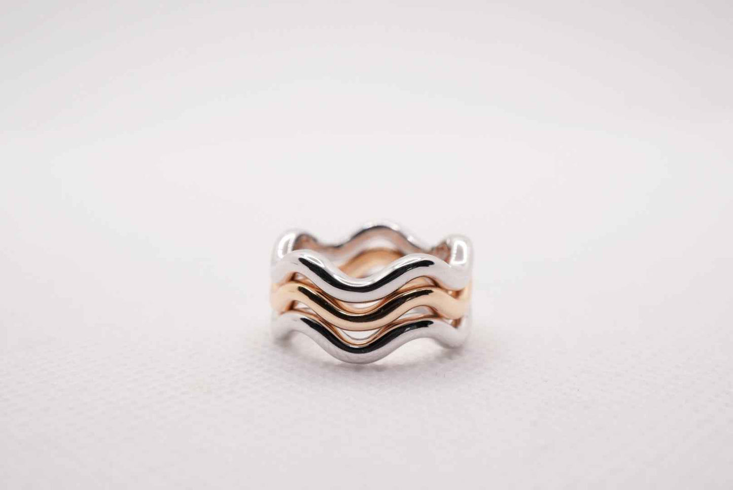 Gold Wave Ring