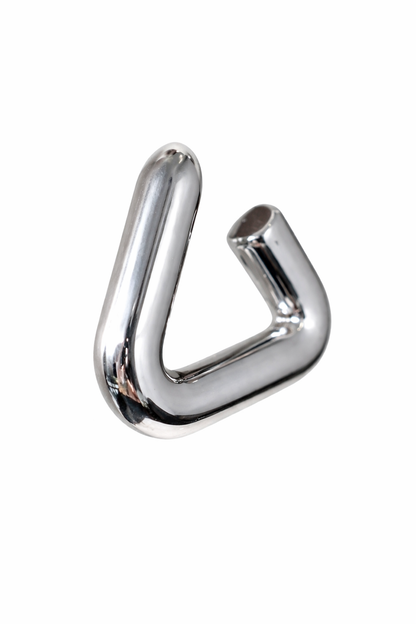 The Mayfair Edge Hoop - Rubielle London