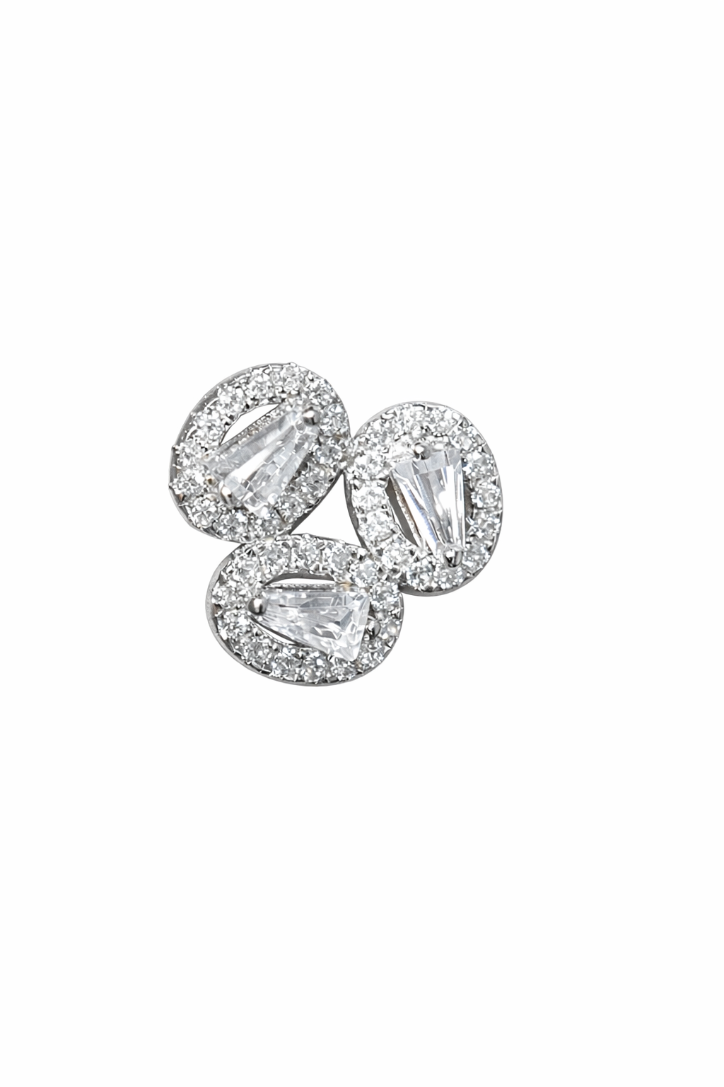 The Marlborough Triad Earrings - Rubielle London