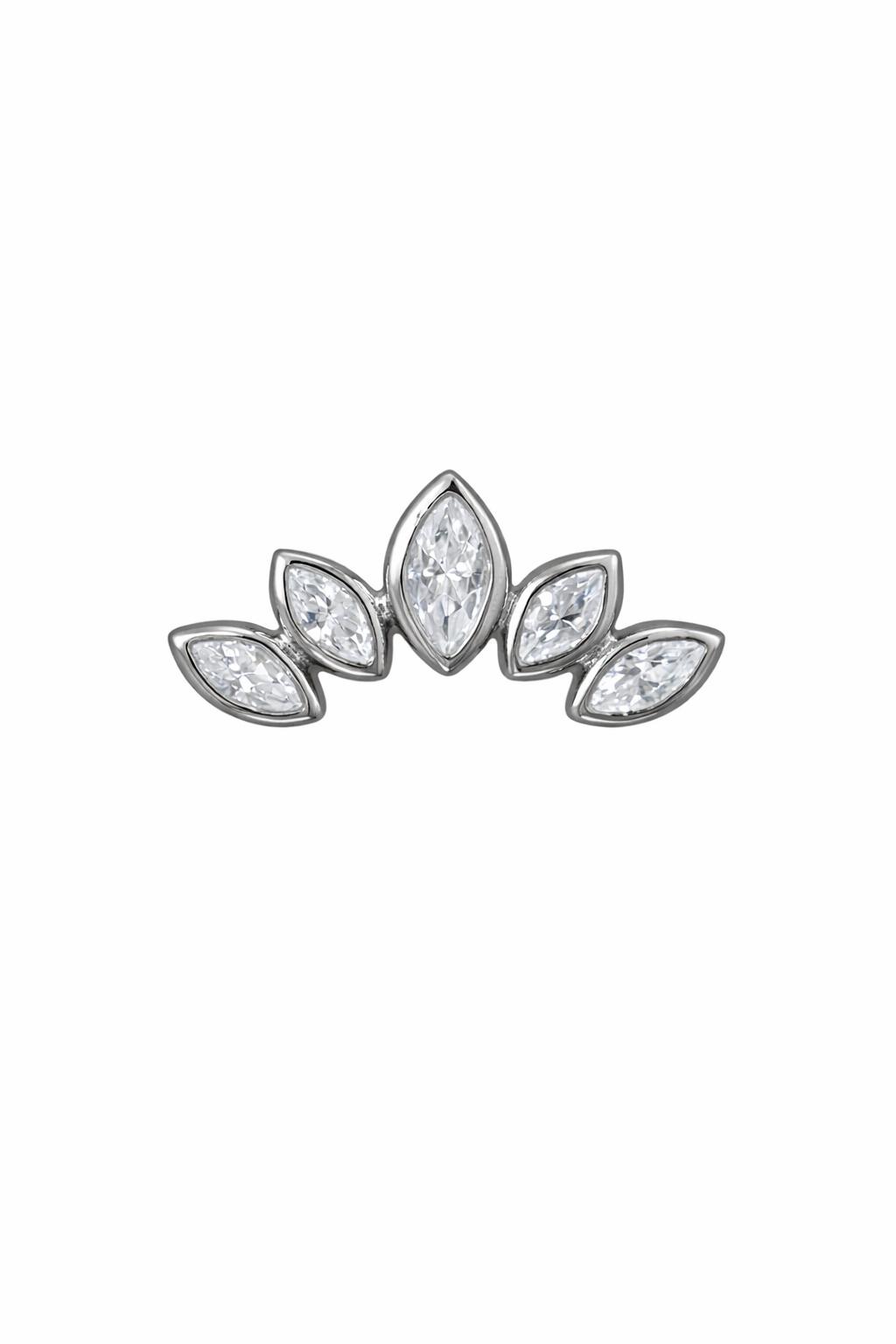 The Clarence Crown Earrings - Rubielle London