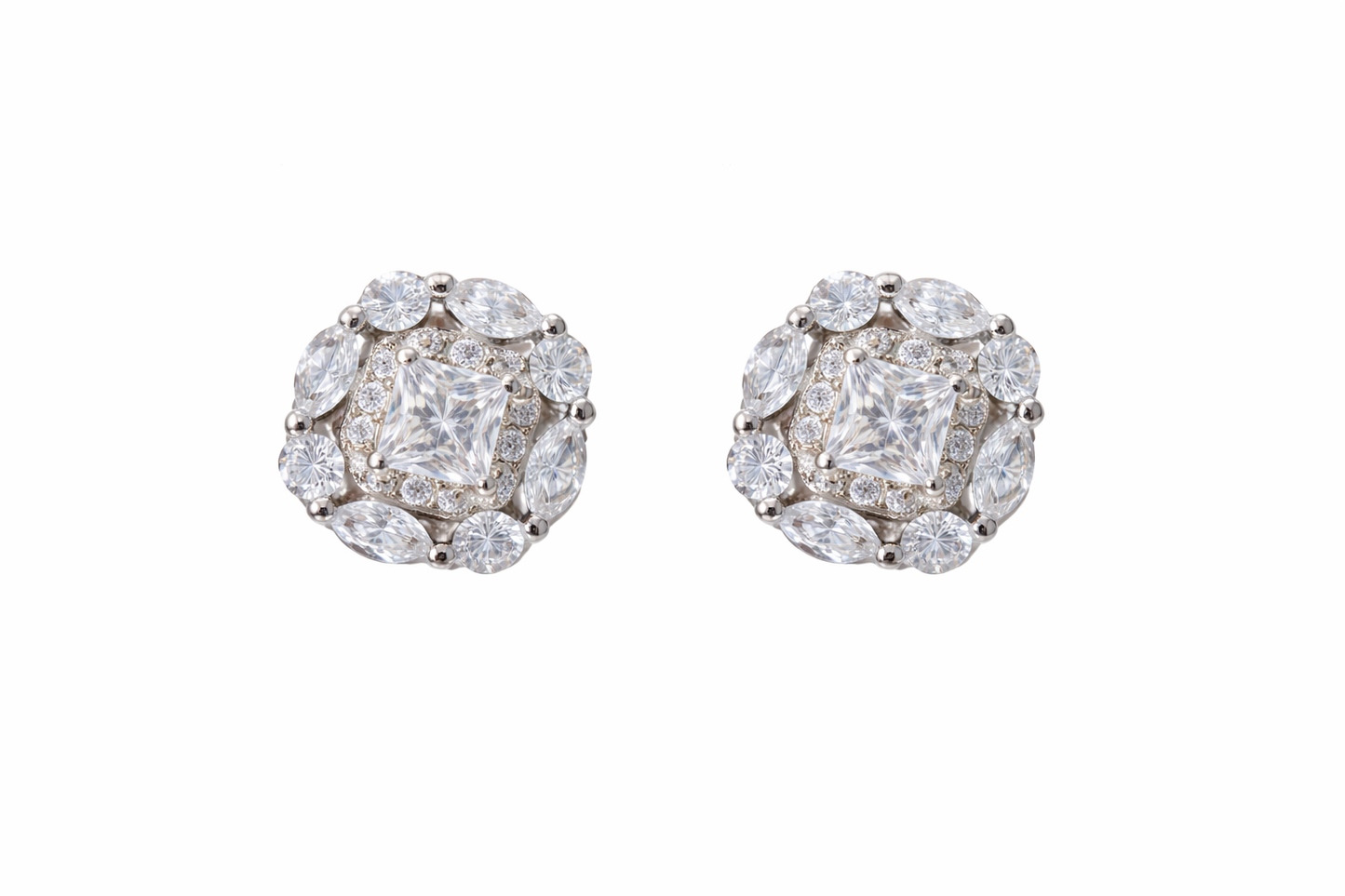 The Mayfair Bloom Earrings - Rubielle London