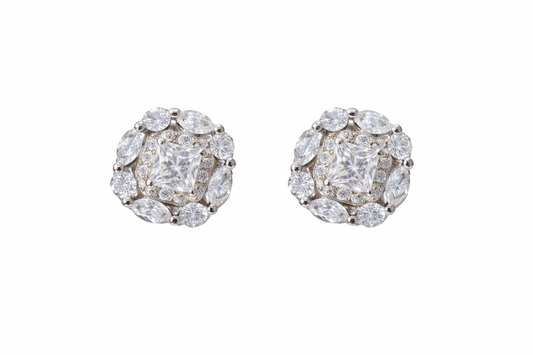The Mayfair Bloom Earrings - Rubielle London