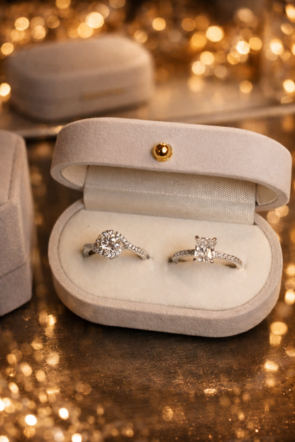 Diana Moissanite Ring - Rubielle London