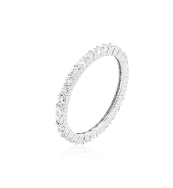 Dynasty Moissanite Ring 2mm