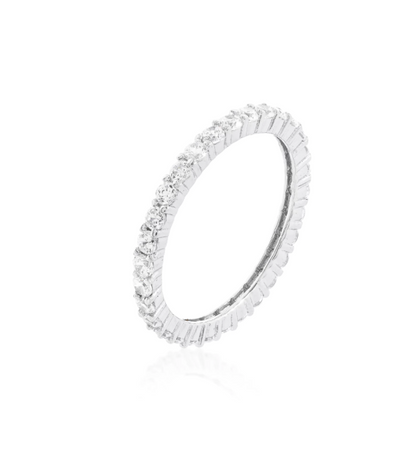 Dynasty Moissanite Ring 2mm