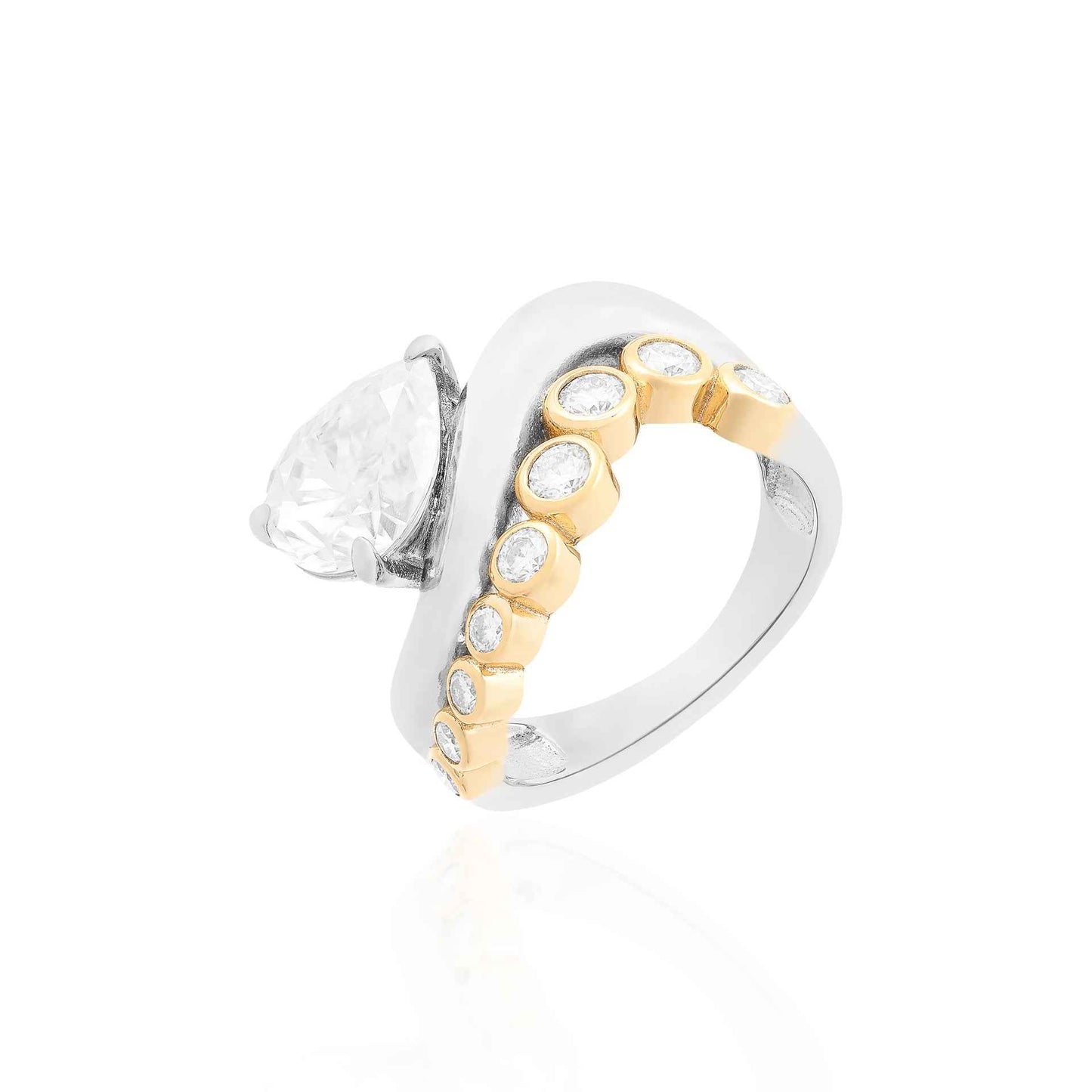 Dynasty Sovereign Moissanite Ring - 2.96ct