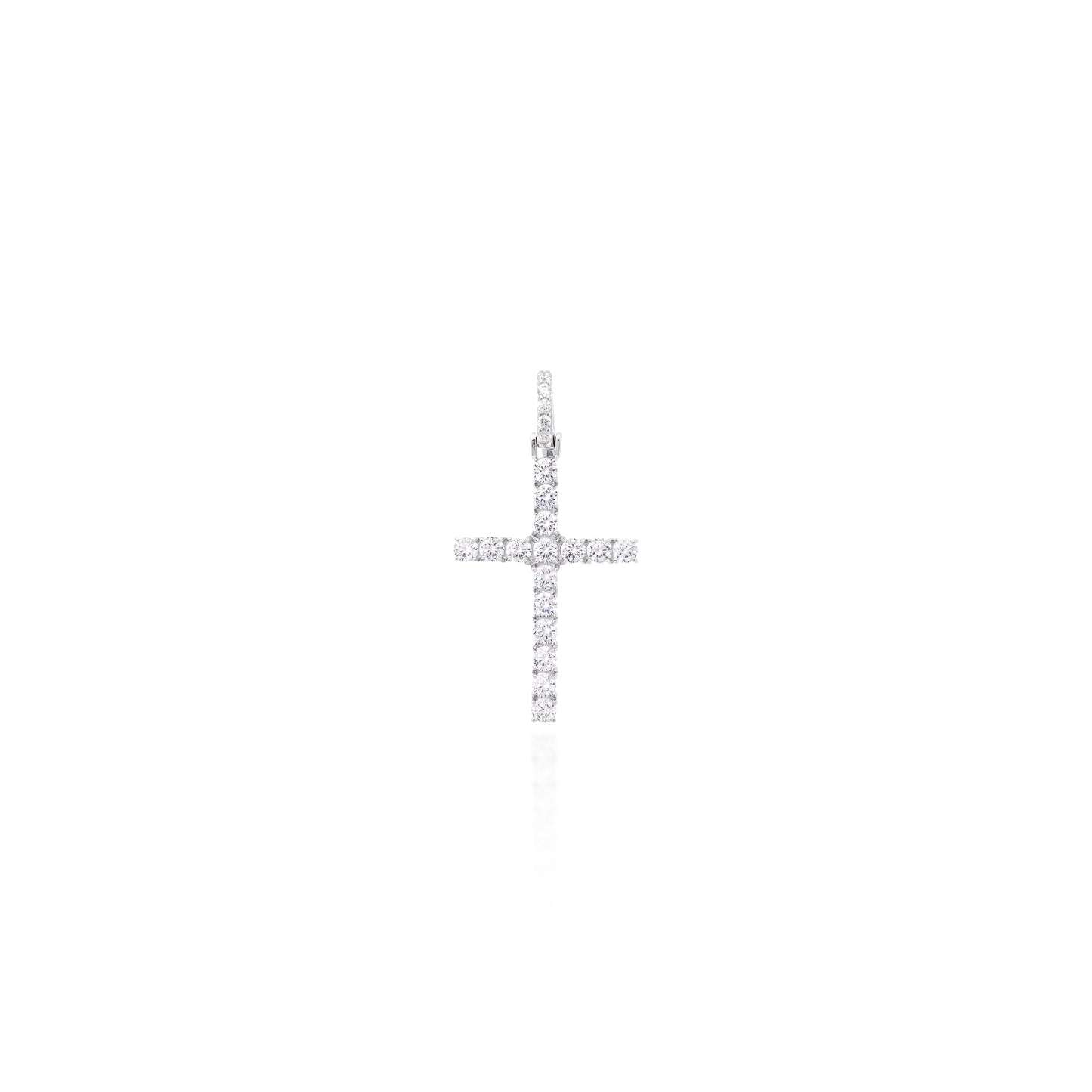 Ascension Necklace Pendant | Natural White Sapphire