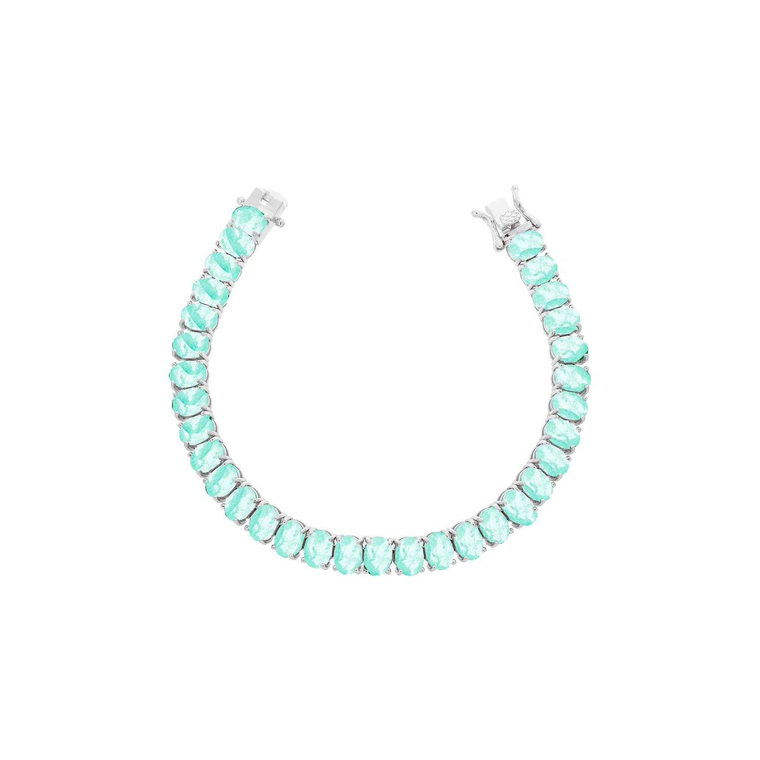 The Muzo Colombian Emerald Tennis Bracelet — 5mm Colombian Emerald - Rubielle London